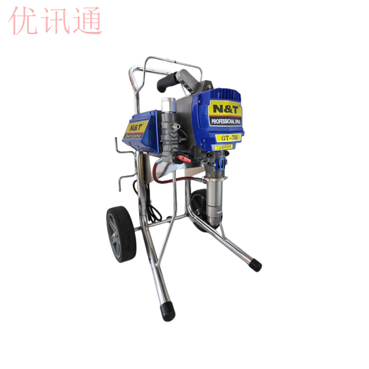 南田喷涂机695795新款工装利器大流量乳胶漆涂料油漆不磨损泵体 695手提式豪华版双枪双管