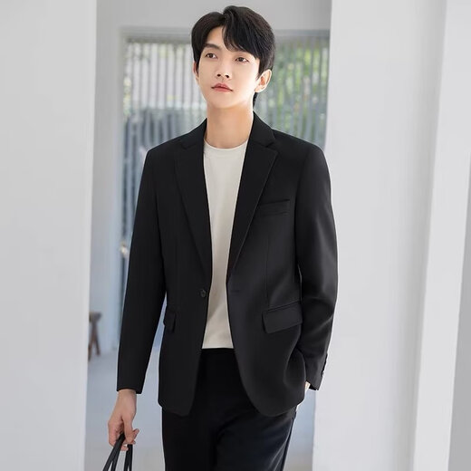 Rui Menghua casual suit jacket men loose Korean style trendy dk uniform college style handsome little suit men 15828 Changbai T S