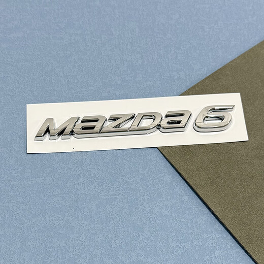 Manmang is suitable for 141619 overseas version of Mazda Atez MAZDA6 trunk letter sticker front and rear logo 1416 years ago