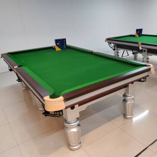Jinnan pool table includes installation, standard 9-foot adult household Chinese-style black eight-ball table billiard case, Jing table top