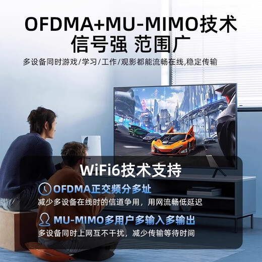 Yuhelian Wifi6 Wireless Network Card Bluetooth Two-in-One Desktop Computer Special Wifi Receiver USB Interface External Dual Band Gigabit High-speed Home Drive-free AX1800 [wifi6+ Bluetooth/5G Dual Band Free]
