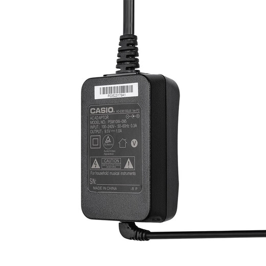 Оригинальный Casio Casio Electronic Piano Power Cord 9.5V1A E95100LW Плака A12150LW 12V OLD ORGINAL 9.5V1A -3 метра - изображение 2