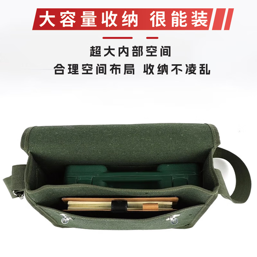 Master Dai's tool bag multi-functional repair kit electrician's tool bag thickened wear-resistant canvas shoulder storage bag 005