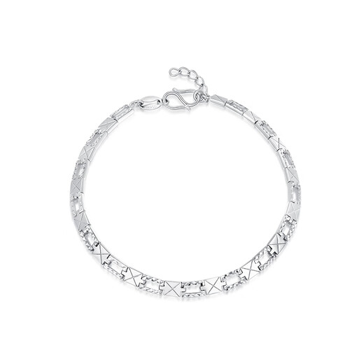 Mengjinyuan PT950 platinum bracelet platinum geometric bracelet birthday gift for girlfriend