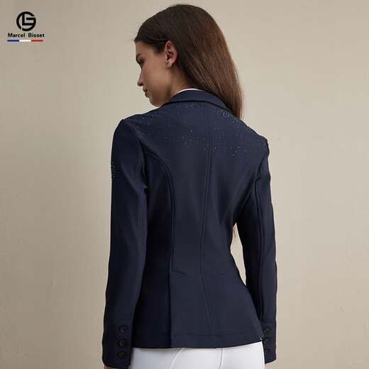 Marcel Bisset Adult Equestrian Knight Suit Profesional Knight Suit Women Women Spring and Summer Equestrian Competition Traje Equestrian Top 687 Tide Blue One Size 38