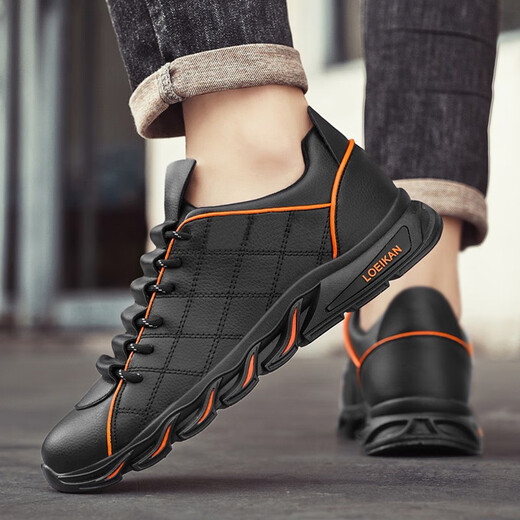 Light Moe Rong Gran tamaño zapatos para hombres 45 Zapatos de moda para hombres 2025 Spring New 46 Casual Shoes 47 Sports Trendy 48 Working Shoes AC3882/Blanco y blanco 46
