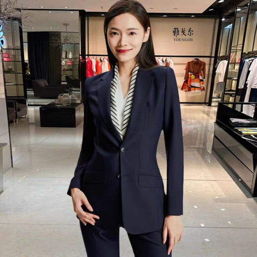 CEO Yageol Suit Men and Women Autumn and Winter Civil Professional Traje de entrevista universitaria Traje de entrevista de desgaste formal