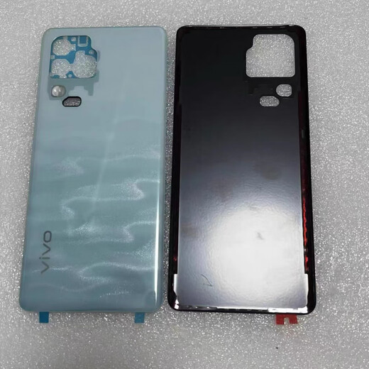 Vivo is suitable for vivo S18 back cover glass original disassembly S18Pro battery cover mobile phone shell e back shell original S18 original back cover black with framed lens