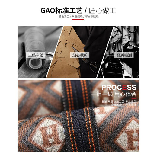
Zengzhi jeans men's 2024 autumn and winter new official versatile slim fit loose micro-elastic high-end plus fleece casual straight 9227 like blue fleece trousers above 1.7 meters 28 90-104Jin [Jin equals 0.5 kg] Waist circumference 2 feet 1