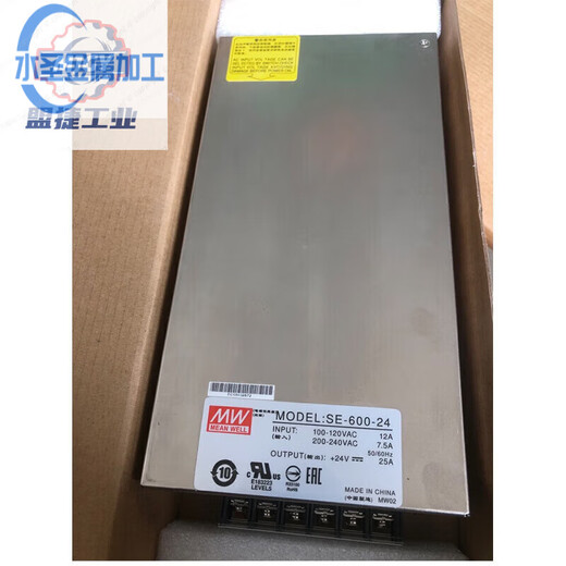 MEAN WELL In Stock SE-600-24 12 36 48V Warranty 2 Years W25A Industrial Control Switch SE-600-24