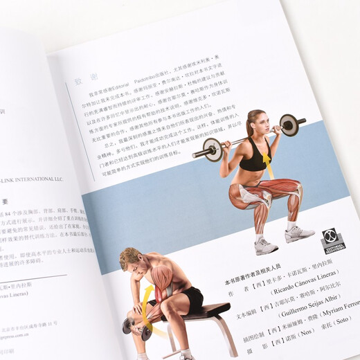 [] Mapa de color de entrenamiento de fuerza muscular producido por libros asíncronos