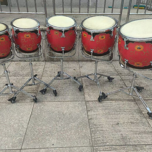 音念排鼓 五音排鼓 专业江苏排鼓 定音鼓 花盆鼓   民族乐器，