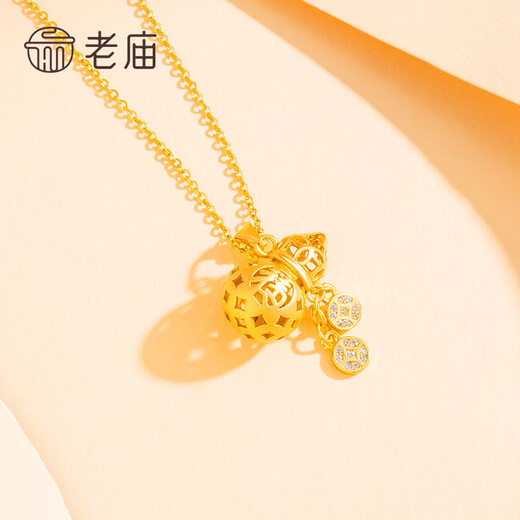 Laomiao gourd necklace for women 2025 new birthday gift for girls pendant for girlfriend and wife Jingsuda Silver 925 gourd necklace + gift box certificate