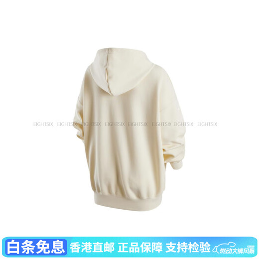 耐克（NIKE）纯色休闲连帽拉链外套夹克 女款 椰奶色 椰奶色 XS