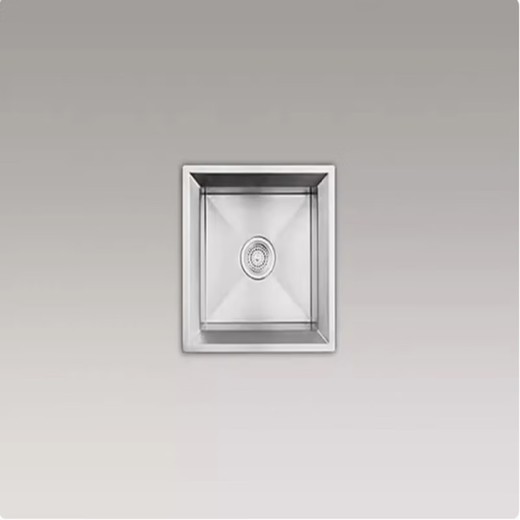 倪之尔定制科勒T-F/P-NA/K-3883T-F/P-NA珀丽斯水槽单双槽厨盆不锈钢 K-3881T-F_P-NA