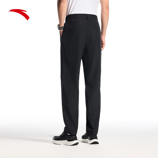 
Anta (ANTA) Elite Business Sports Pants | Anti-Wrinkle Pants Men's Sun Protection Autumn Sports Pants Straight-Picked Casual Pants [Water-Repellent Pants] Basic Black 7509-4 L (Men 175)