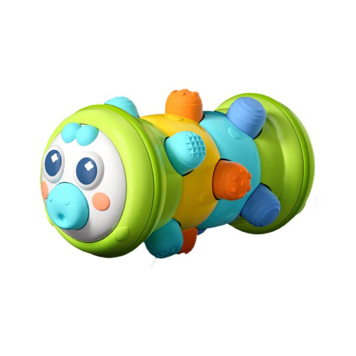 Yunya Children's Toy Patch Patch Drum Early Education Infant Music Music Orff Hand-Rock Percussion Instrument Montessori Roll Caterpillar [6 façons de jouer]