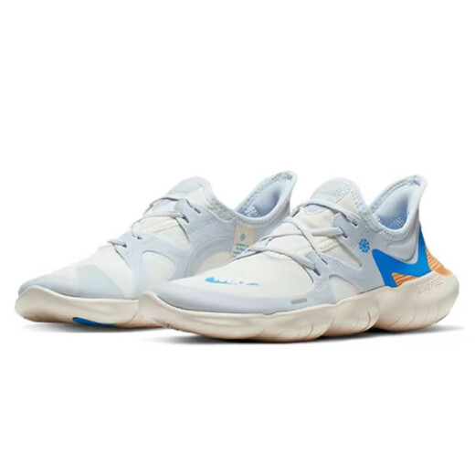 耐克（NIKE）FreeRn5.0减震防滑跑步鞋蓝橙CI1289-001 蓝橙 女款/CI1289-001(极速Z仓盒 38