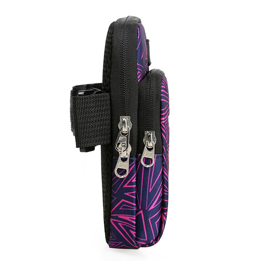 Shurui German quality sports arm bag women's mobile phone bag running mobile phone arm fixed arm sleeve men's fitness mobile phone bag morning rose pink