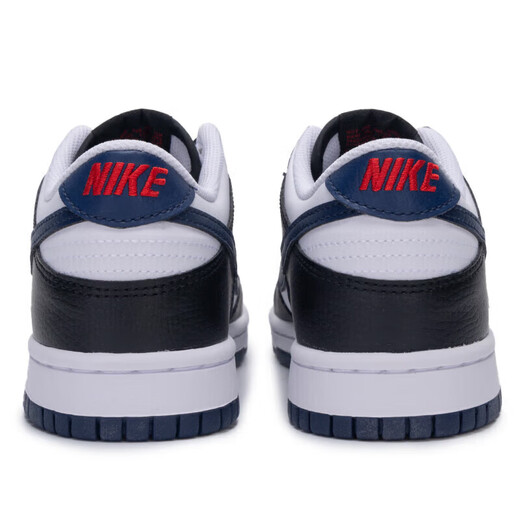 Nike (NIKE) official ship store women's shoes new style fashion retro DUNK LOW lightweight sports shoes low top fashion casual shoes HJ9202-001/black, white and blue/newly launched 39