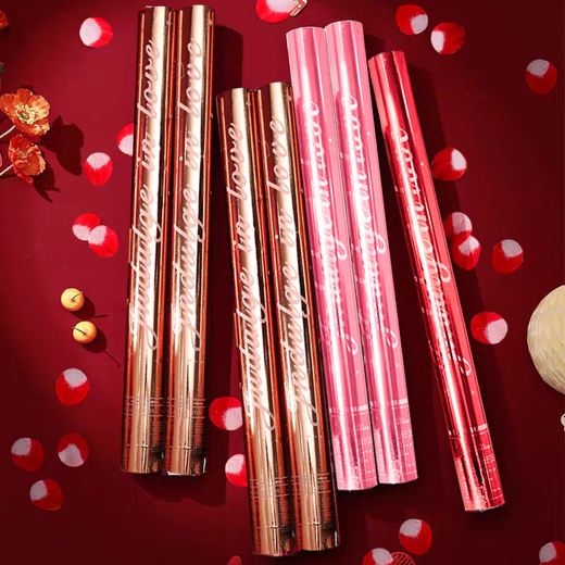 Jieyi saludos y fuegos artificiales pétalos de boda cintas Fireworks suministros de boda de boda perforación alegría de regalo de mano 4 paquetes [río estrellado rosa rosa brillante]