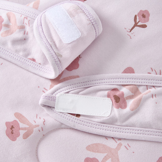 Tongtai baby blanket winter pure cotton quilted baby blanket newborn thickened blanket cover quilt anti-shock wrap purple 90x90cm