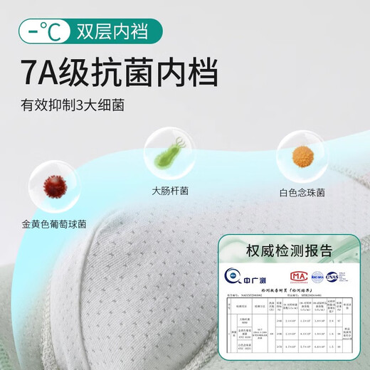 酷章（KUZHANG）男童冰丝内裤夏季薄款儿童纯棉四角裤网眼男孩宝宝中大童平角短裤 2条装-小熊猫 (纯棉网眼/7a) 125 140CM(建议高-13546-56斤)