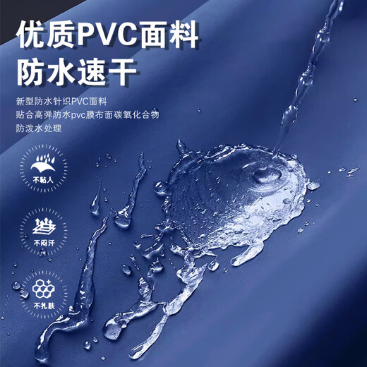 Gesufan waist-length waders, thickened waterproof and wear-resistant fishing rain pants, one-piece rain boots, fishing leather forks, main picture 36 shoes