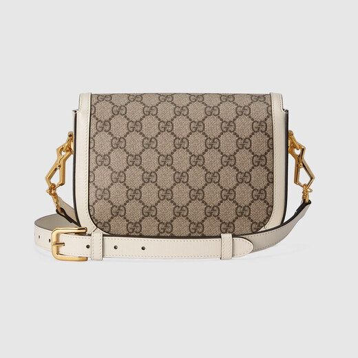 GUCCI (GUCCI) [VENTE HOT] BAG FEMME GUCCI SAGLE SAGLE 1955 SAG SAGLE TOLEVAS AVEC COURTURE DE TRIPE G TRIPE DE COURTURE D BIDE BIT ÉPUPONE SIMPLE ÉBONNE COLODE BLAND 658574 HUHHG 9759
