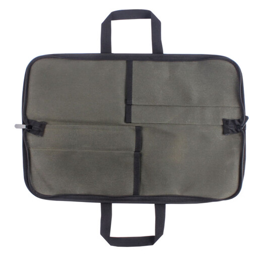 Yusenyi Chef's Knife Bag Tool Bag Waxed Canvas Knife Bag Wear-Resistant Kitchen Knife Storage Bag Outdoor Knife Bag WYS-667 Knife Storage Bag