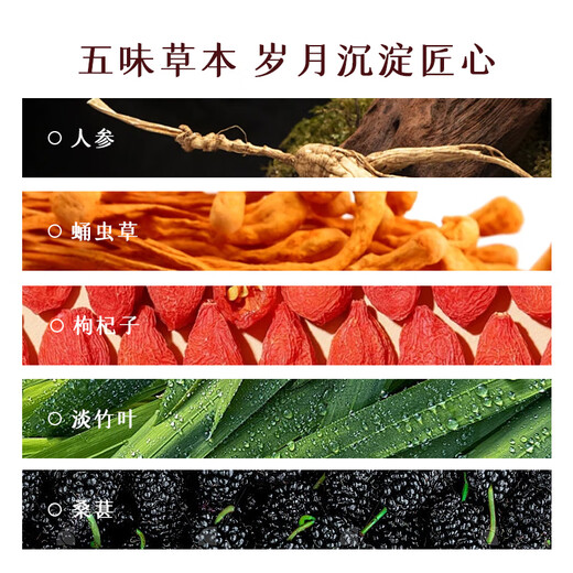 Huijian Treasure Yuexiang Year Préparez-vous le vin à base de vins à base de vins Ginseng Wolfberry Plant Pergrance Auto-indisticule Boîte cadeau de vin 38 degrés 500 ml 1 bouteille (sac cadeau)