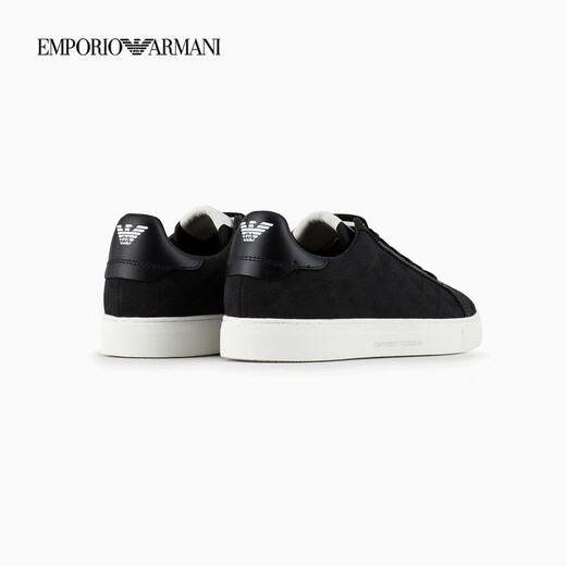EMPORIO ARMANI/Armani official flagship New Year gift men's outdoor strappy sports and leisure sneakers autumn and winter K001-black 40