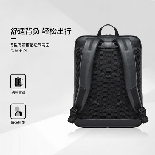 Samsonite Computer Bag Backpack 15.6-inch Men's Backpack Large Capacity Casual Travel Bag Retro Trend TQ5*001