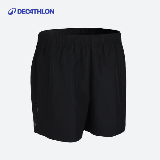 迪卡侬（DECATHLON）男女通用乒乓球运动短裤羽毛球服黑色M-4837291