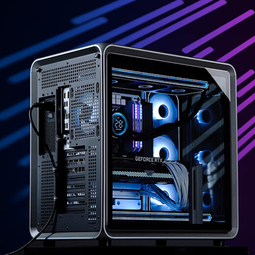 ASUS (ASUS) 5090D 5080 Night God 5070 Raptor thousand frame e-sports game live broadcast DIY assembly computer complete machine 9800X3D 9950X3D Qiao Sibo BO400 sea view room host three R9 9950X3D+RTX5080 Night God