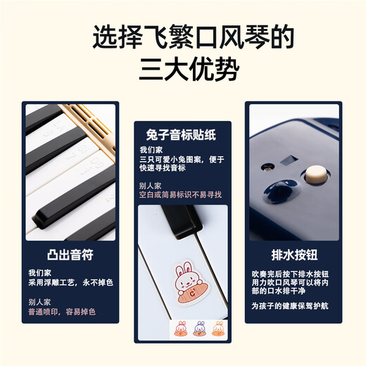 
FEIFAN Flying Organ 37 keys for adult professional performance grade primary school students special wind instrument for children beginners