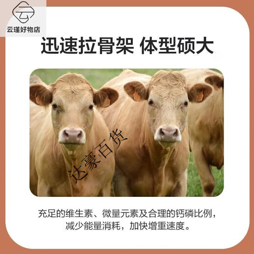 Zhengda Huadong 4 beef cattle premixed calf fattening cattle feed rapid fattening and weight gain without pulling the frame