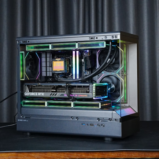 
Asus Family Bucket 14700KF Host RTX5070Ti Host Blowing Snow Customized Asus Family Bucket ROG Sun God Graphics Card Design Game Assembly Computer Host DIY Assembly Machine Equipped with Five丨14600KF+RTX5060Ti 16G