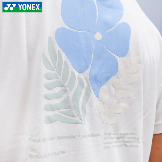 尤尼克斯（YONEX）羽毛球服男女款夏季新款运动套装速干短袖短裤上衣裤子 男款短袖16873CR_456冰米色 M