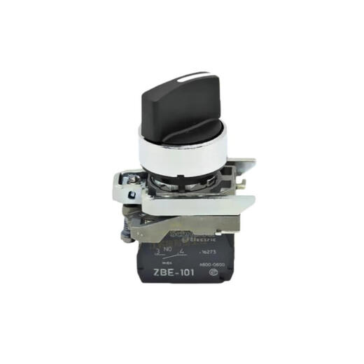 Schneider 2-speed selector switch XB4BD21 self-locking 3-speed self-resetting D33 knob conversion switch normally open and normally closed XB4BD21 (2-speed self-locking 1 normally open)