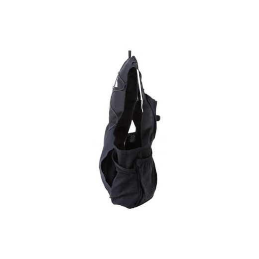 北面（The North Face）品牌徽标尼龙书包背包双肩包中号男女同款情侣款黑色 黑色