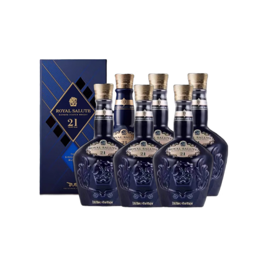 皇家礼炮（Royal Salute）21年 调和型威士忌 700ml 进口洋酒*6瓶