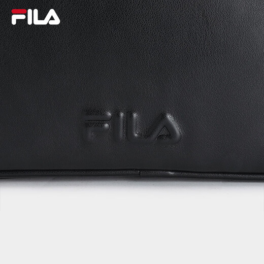 Fila Offizielle Frauenbeutel Umhängetasche 2025 Herbst neue Mode Casual Umhängetasche Crossbody Small Square Bag Formal Black-BK XS
