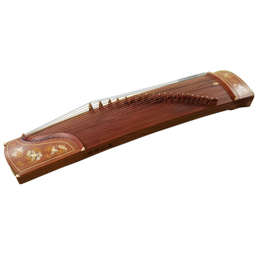 Dunhuang Brand Dunhuang 694L Serie de caoba Shell Talling Professional Performance Guzheng Qin Shanghai National Musical Instrument Factory 1 24694L Cancario de flores (conjunto completo de accesorios)