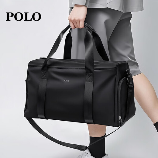 POLO travel bag men's handbag large capacity one-shoulder crossbody bag sports gym bag business business trip luggage bag