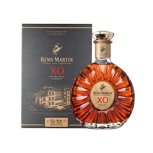 人头马XO 法国干邑白兰地海外原瓶原装进口洋酒烈酒（海外版） 新款人头马XO1000mL1瓶 海外版