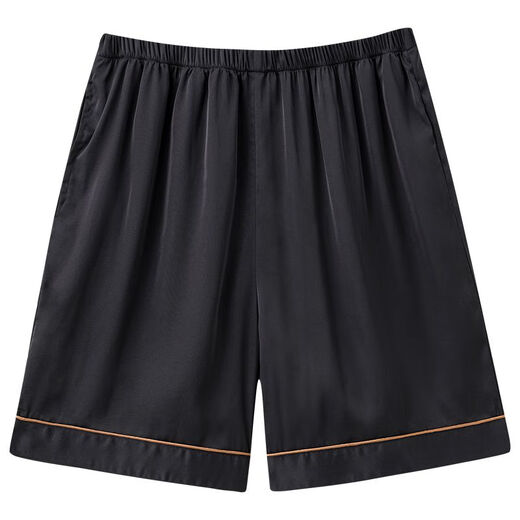 Woodpecker (TUCANO) ice silk pajama pants for men summer large size loose home pants for men shorts for summer thin outfit pants c3294 men #ice silk double pocket L [100-120Jin[Jin equals 0.5 kg]]