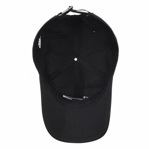 MICHAEL JORDAN-NIKE hat spring and autumn style peaked cap outdoor couple sun protection face display men's sun hat casual fishing sunshade Nike quick-drying embroidered letter hook black Nike adjustable (55-60cm)