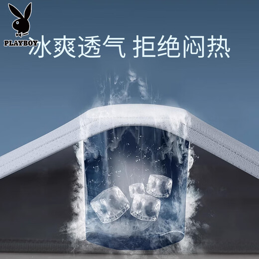 花花公子速干t恤男冰丝夏季薄款运动套装短袖半袖健身衣服跑步服新款上衣 灰色宽松款 【冰丝 速干 透气】 L （130-145斤）