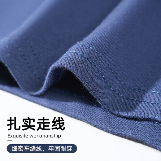 Langsha 5 Пары мужского нижнего белья для мужчин Pure Cotton 10a Antibacterial Boxer Bans